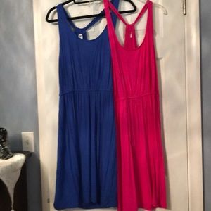 Two old navy dresses